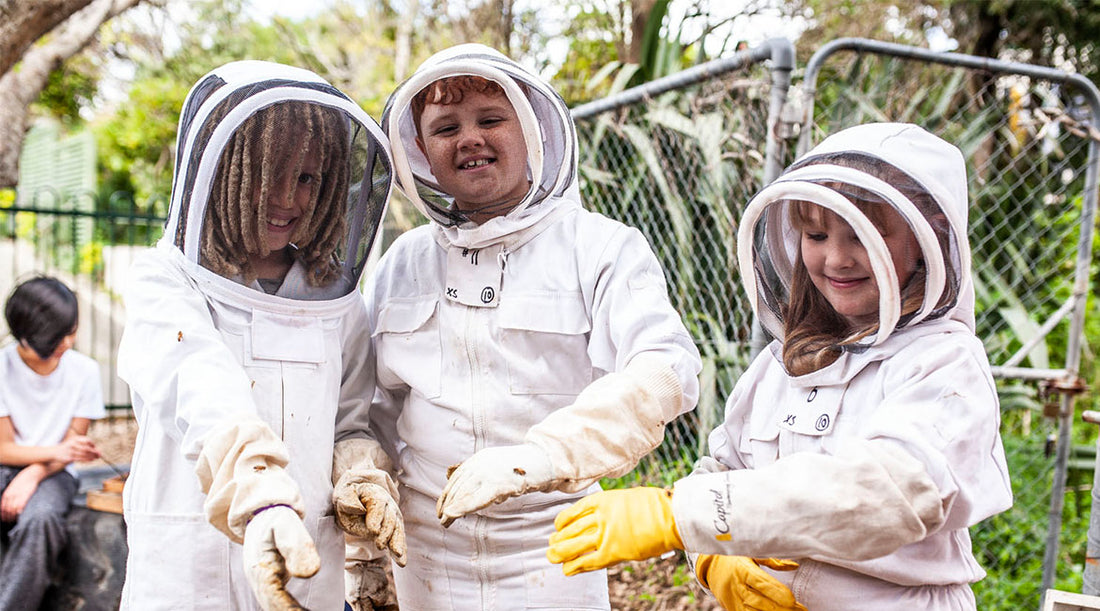 teaching the next generation of bee conservationists