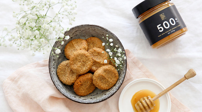 recipe for mothering cookies with manuka honey