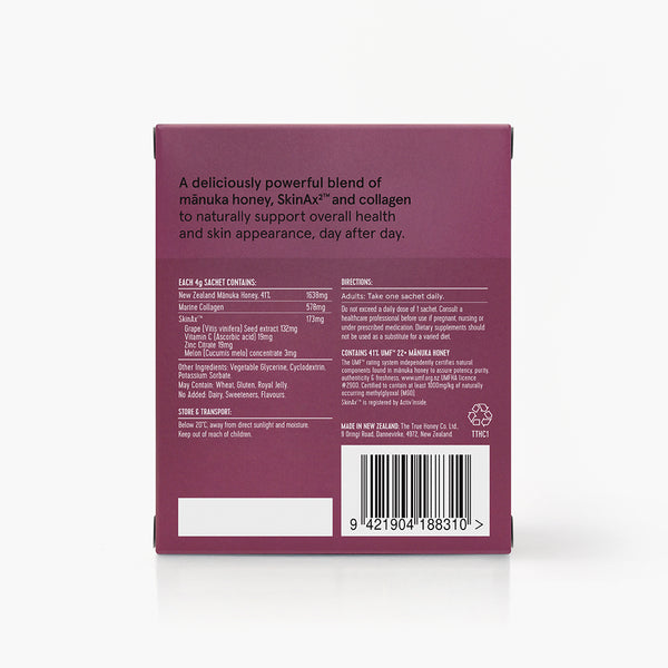 Beauty 1000+ MGO Mānuka Honey Sachets (30 Pack)