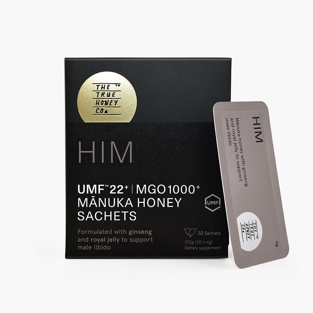 Him 1000+ MGO Mānuka Honey Sachets (30 Pack)