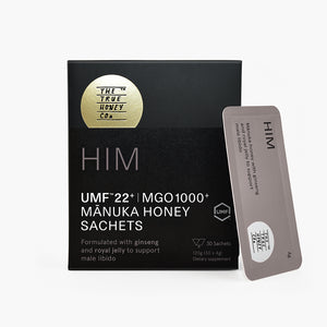 Him 1000+ MGO Mānuka Honey Sachets (30 Pack)
