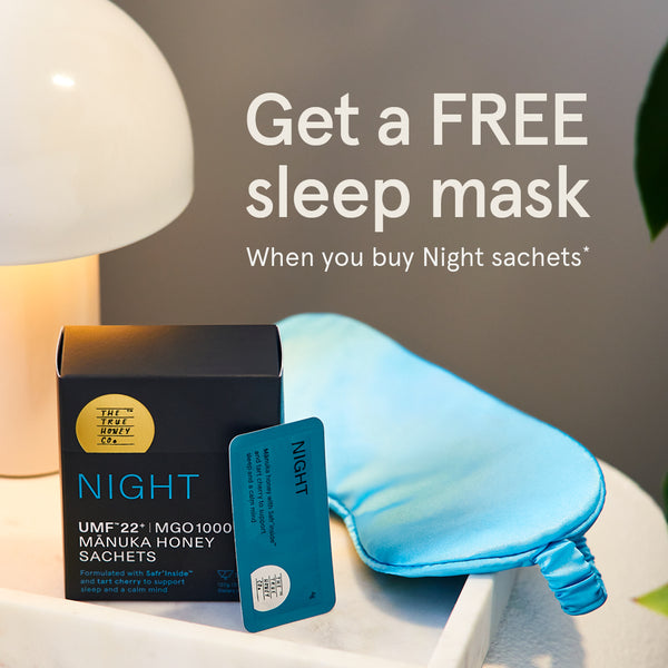 Night UMF™ 22+ / 1000+ MGO Mānuka Honey Sachets (30 Pack)