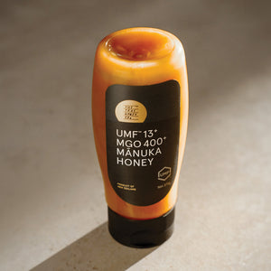 The True Honey Co. 400 MGO Squeezy Manuka Honey, 375g